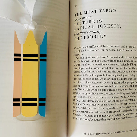 Crayon Bookmark