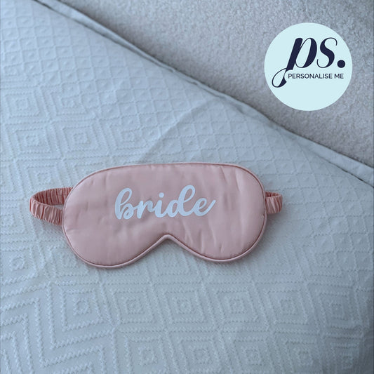 Silk Eye Mask (Bride Italic)