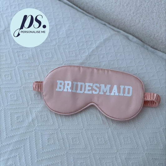 Silk Eye Mask (Bridesmaid)