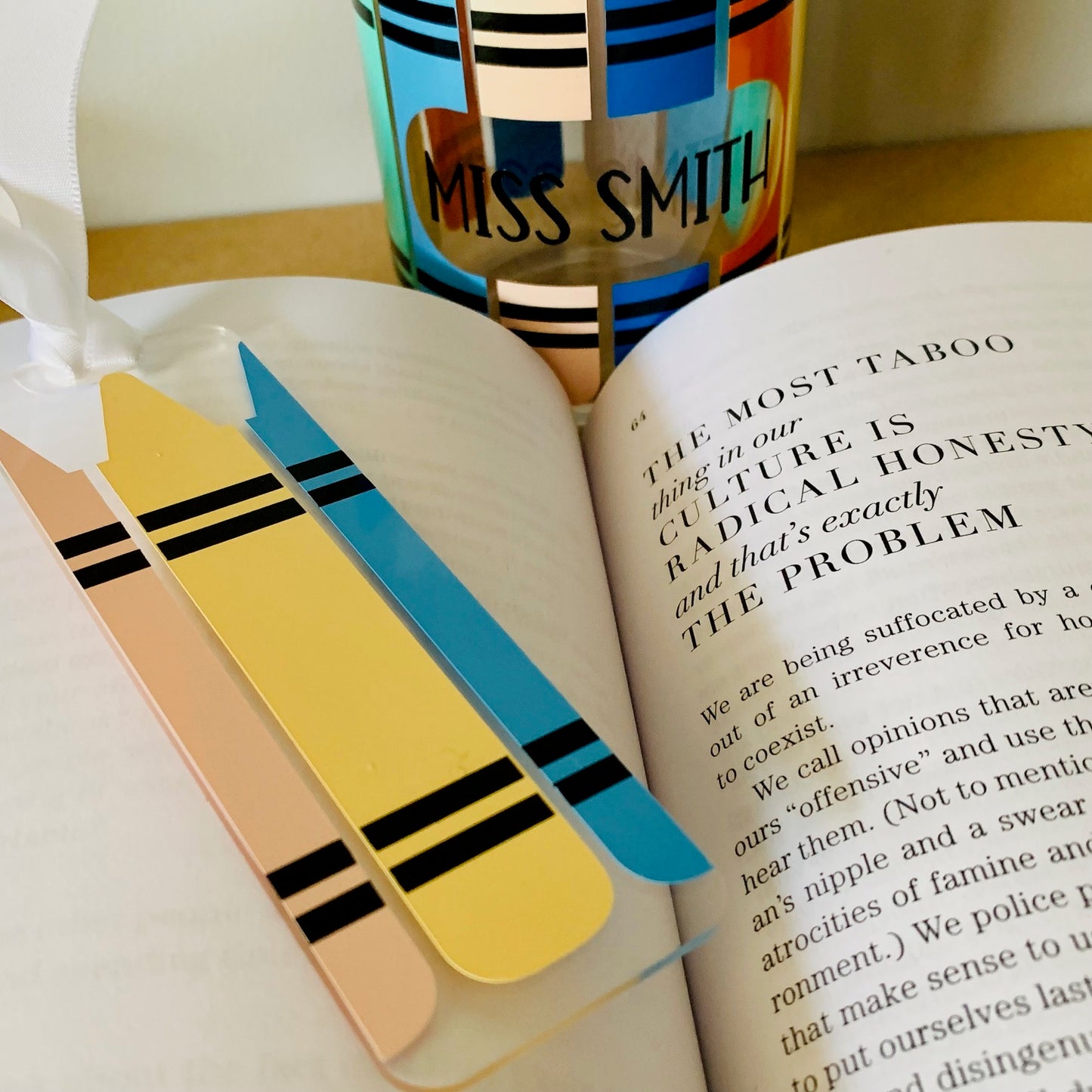 Crayon Bookmark